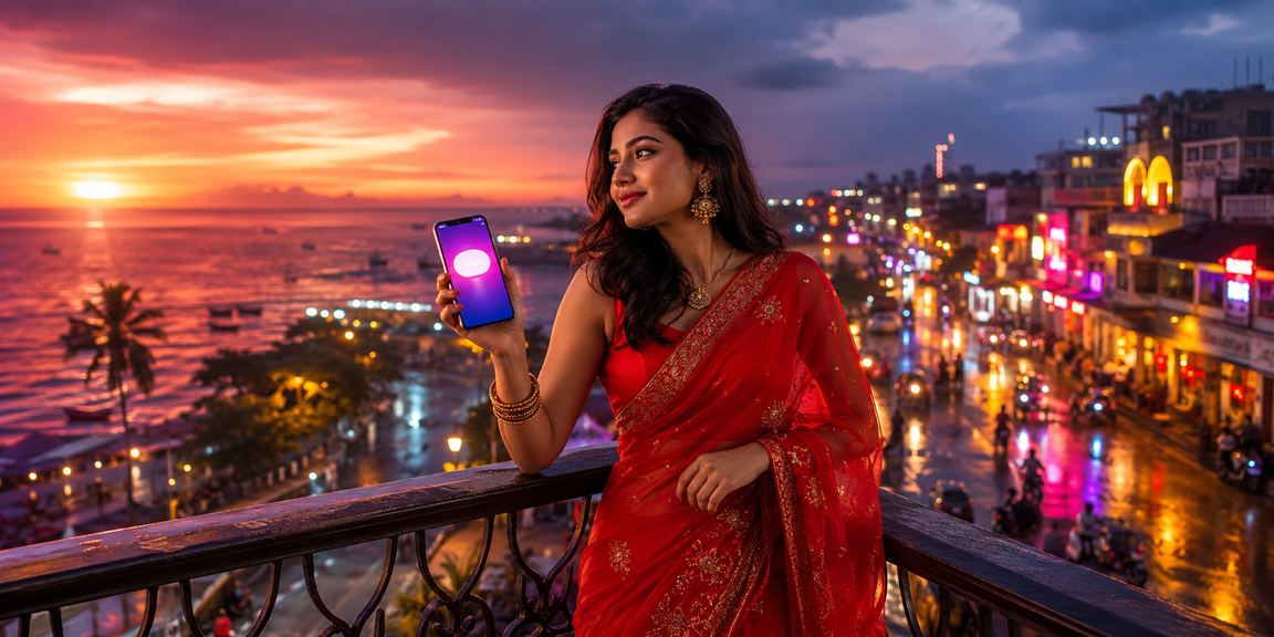সেন্ট মার্টিন দ্বীপে মোবাইলে ডিপোজিট করছেন একজন ব্যবহারকারী